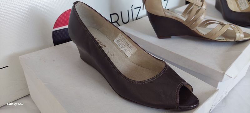Zapatos de tacón alto en cuero - imagen 4