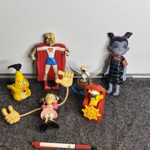 Lote de Figuras de Juguete Antiguas Varias - imagen 1