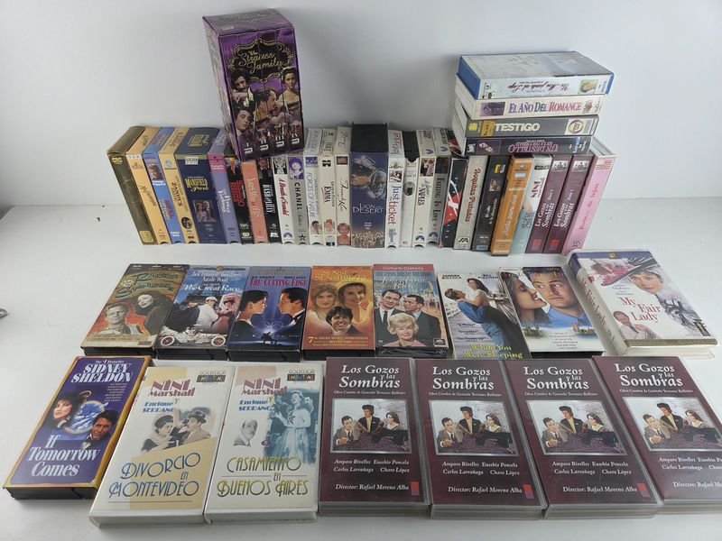 Lote anterior: Gran lote de películas clásicas en VHS.