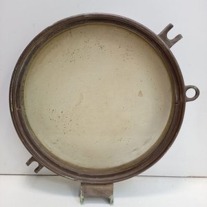 Ojo de Buey de Bronce del Buque ROU 24 "Comandante Pedro Campbell" - 34x34cm - imagen 5