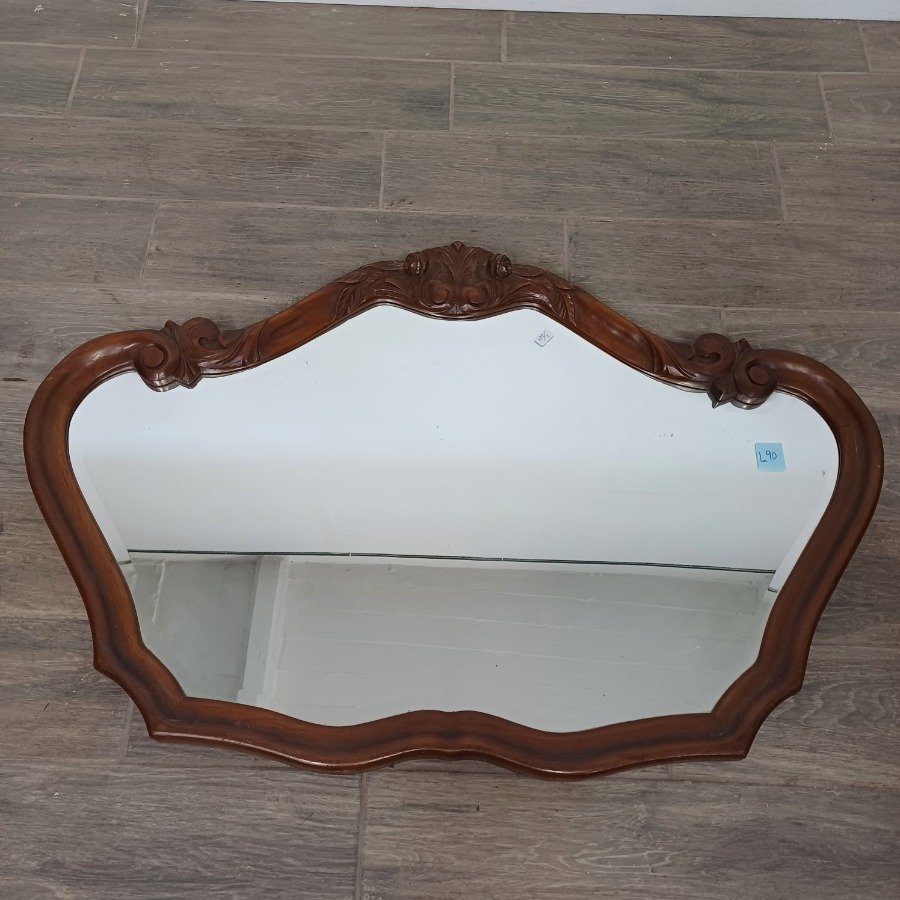 Lote anterior: Espejo biselado estilo Francés de madera maciza