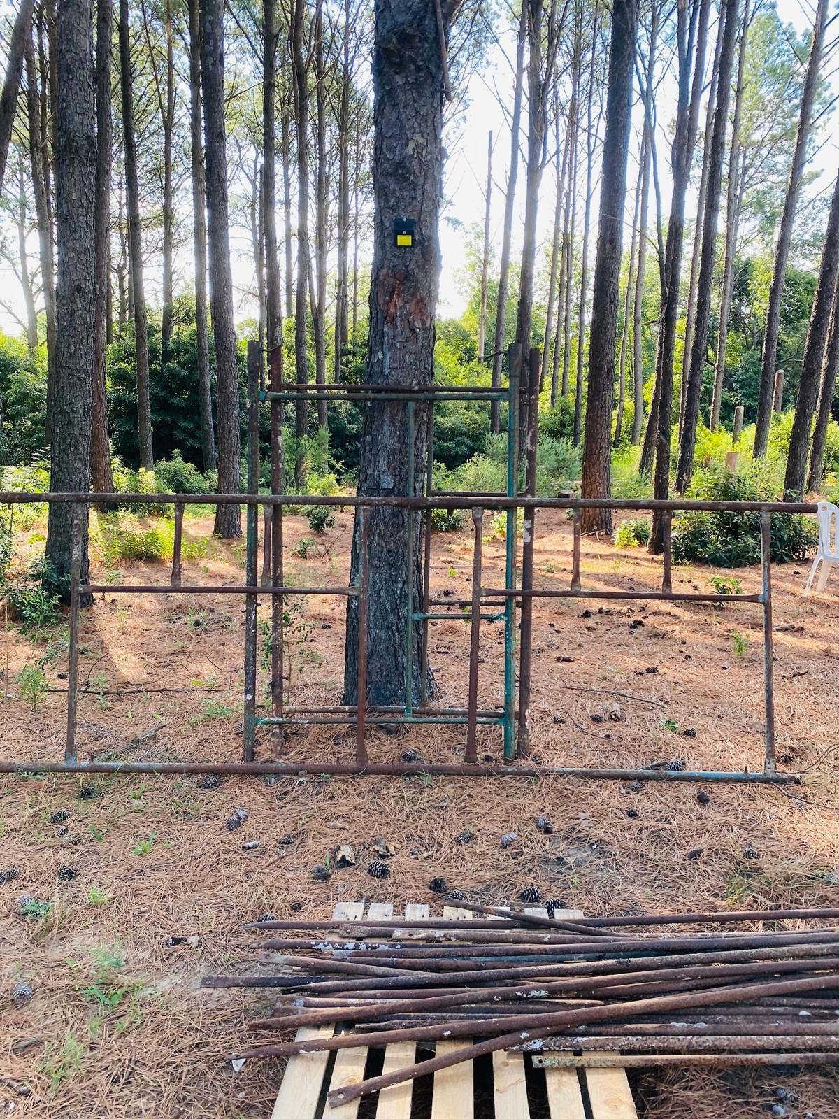 Item lote-x1-cuerpo-para-andamio-4-tramos-20-crucetas-para-andamio - Image 1