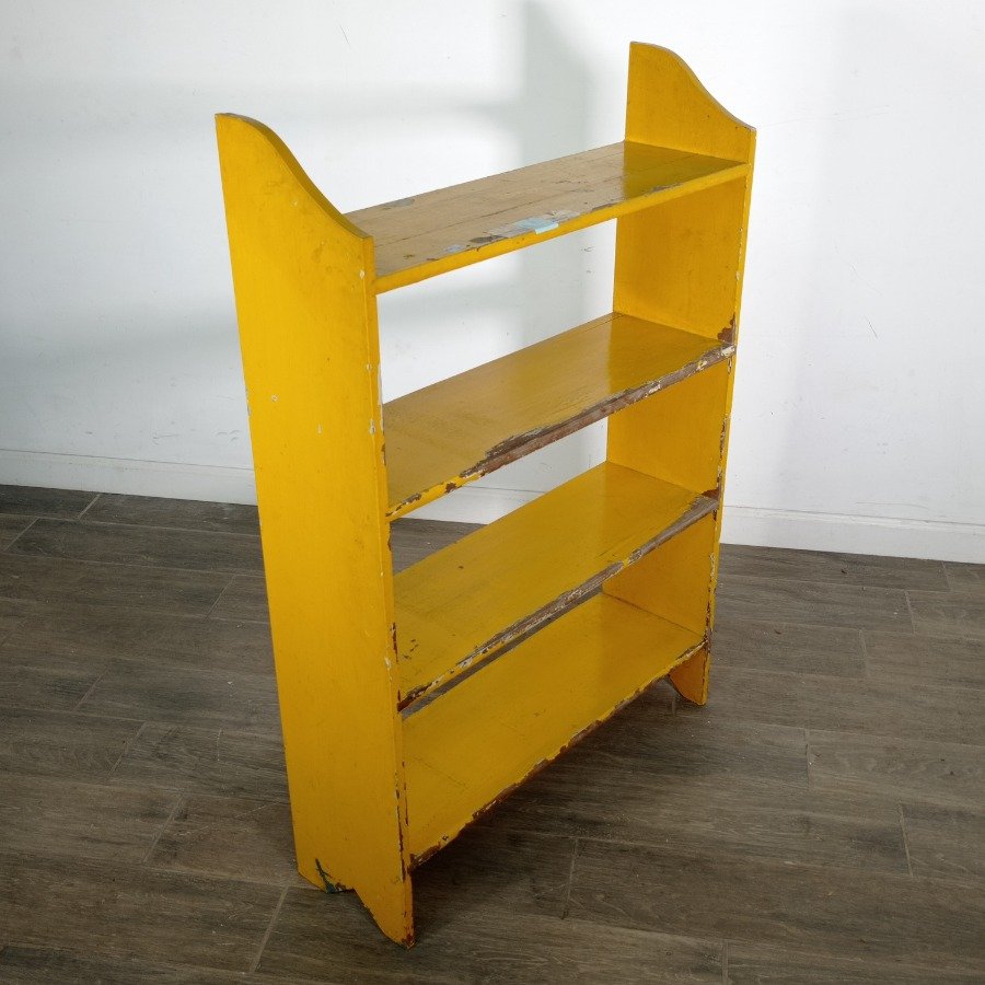 Repisa en madera de pino con cuatro estantes - imagen 3