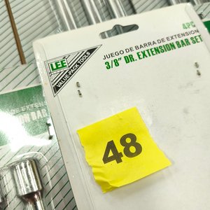 Juego de 6 Barras de Extensión para Llave de Tubo 3/8" Lee - imagen 4