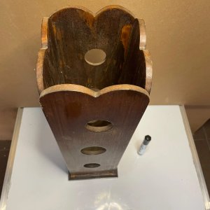 Porta Paraguas de Madera Estilo Clásico - imagen 2