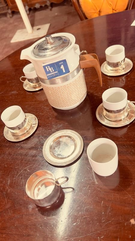 Juego de café Art Deco en porcelana - imagen 5