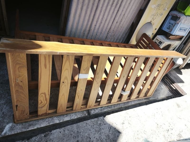 Cama Marinarina Usada con Madera y Metal - imagen 3