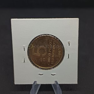 Moneda de 5 Pesos Uruguayos 2003 - imagen 2