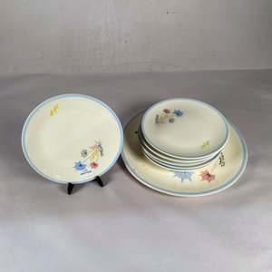 Lote anterior: Bandeja Circular y Seis Platos de Loza Templada "Loza Uruguaya"