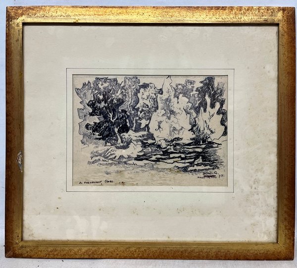 Lote siguiente: Pintura de Norberto Berdia - Paisaje de Washington