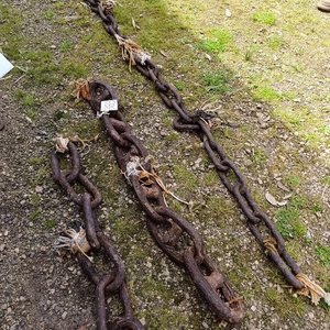 Lote anterior: 3 Tramos de Cadena de Barco de Acero