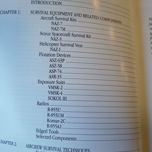 Libro "MIG Pilot Survival": Equipamiento y Supervivencia de la Tripulación Aérea Rusa - imagen 3