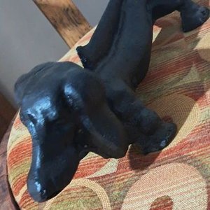 Perro Salchicha Limpiabotas Negro - imagen 3