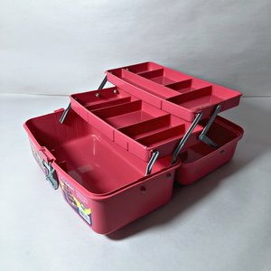Maleta Organizadora Arq Plast Rosada con Bandejas Articuladas - imagen 2