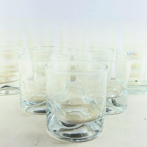 Lote de 19 Vasos Hialinos Transparentes de Vidrio - imagen 3