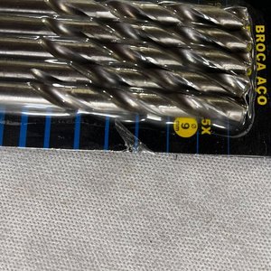 Lote siguiente: Set de 5 Mechas HSS 9 mm
