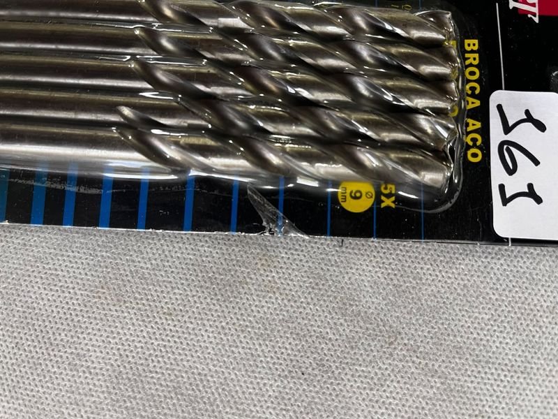 Set de 5 Mechas HSS 9 mm
