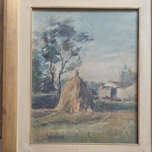 Lote anterior: Cuadro "El Almiar" de Dante Cola, 50 x 40 cm