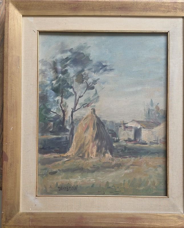 Cuadro "El Almiar" de Dante Cola, 50 x 40 cm