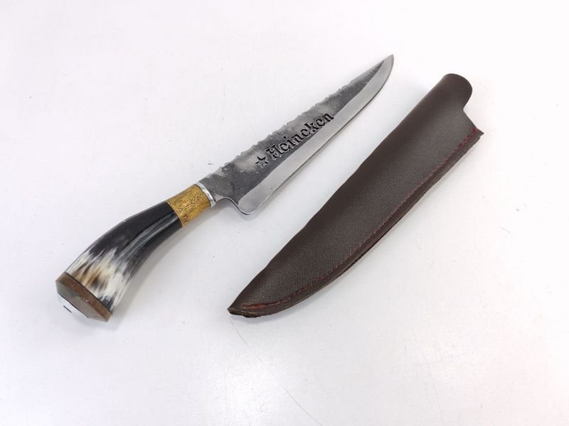 Cuchillo Criollo De Acero con Manija Larga y Hoja Afilada - imagen 1