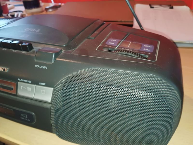Minicomponente SONY CFD-6 con CD y Casette - imagen 4