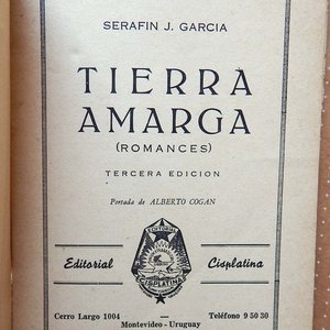 Lote de Seis Libros Uruguayos: Ciencia Fecunda, Alter Ego, Cuentos, El Premio Novel, Caracol de los Días y Tierra Amarga - imagen 3