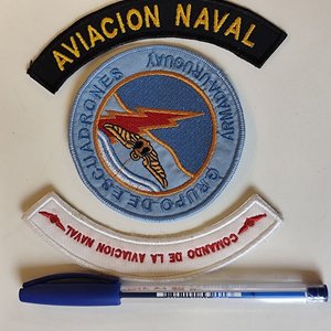 Lote anterior: Set de 3 Parches de la Aviación Naval Uruguaya