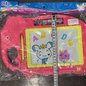 Tablero Mágico para Dibujar y Escribir con Forma de Elefante Rosa - imagen 3