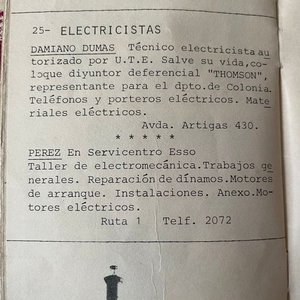 Lote de Colección: Afiche "1ª Exposición Feria Departamental de Artes Plásticas Colonia", Mini Guía de Colonia y Libro "Fogon y Olimpiada" - imagen 6