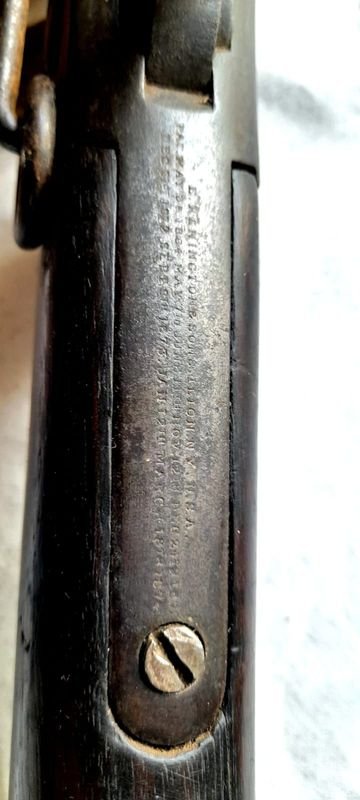 Carabina Remington Rolling Block. Modelo 1874 .Cal 11 - imagen 7