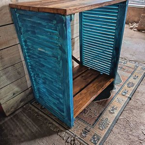7070 estante auxiliar en madera 79x51x94 - imagen 2