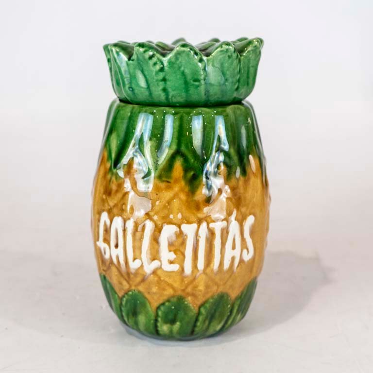Lote anterior: Jarrón de cerámica con diseño de piña