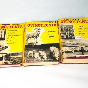 Lote siguiente: Trilogía "Ovinotecnia" de Mauricio B. Helman: Producción, Cría y Razas