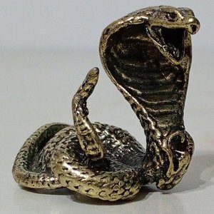Lote anterior: Figura Cobra de Bronce Miniatura, Postura Defensiva