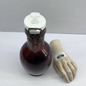 Botella Antigua Cervecería Oriental Alemana con Tapón de Porcelana - imagen 4