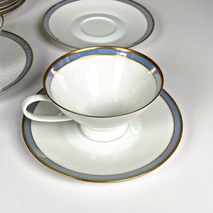 Diecinueve Piezas de Porcelana Rosenthal para Té: Tazas y Platillos - imagen 4
