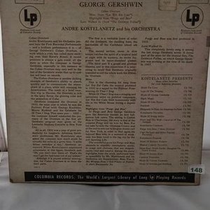 Disco de Vinilo André Kostelanetz y su Orquesta - Gershwin "Cuban Overture" - imagen 2