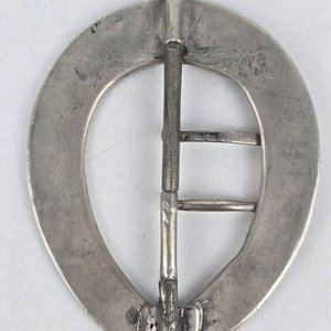 Hebilla Criolla en Plata y Oro con Grabados - imagen 3