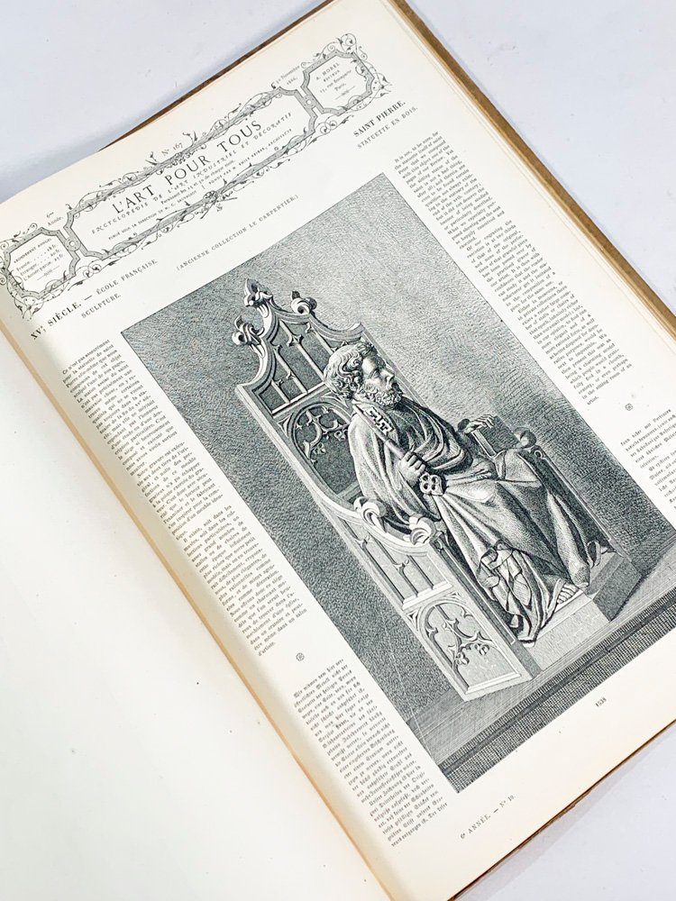 Libro de arte "Art Pour Tous" (1867) - imagen 3