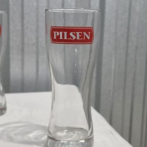 Lote de 8 Vasos Pilsen de Vidrio Transparente 300ml - imagen 2