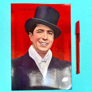 Afiche Carlos Gardel en Cartón Duro, Lámina a Color - imagen 1