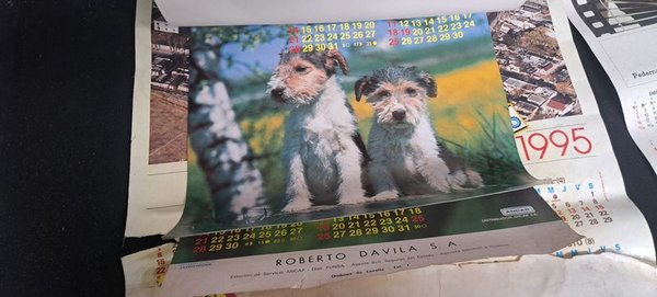 Calendarios de FUNSA y ANCAP (Animales) - imagen 10