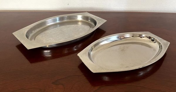 Acero Inoxidable Benas Ovaladas con Bordes Rectos - imagen 1