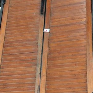 2 Hojas de Puerta Tabaquera de Madera - imagen 2