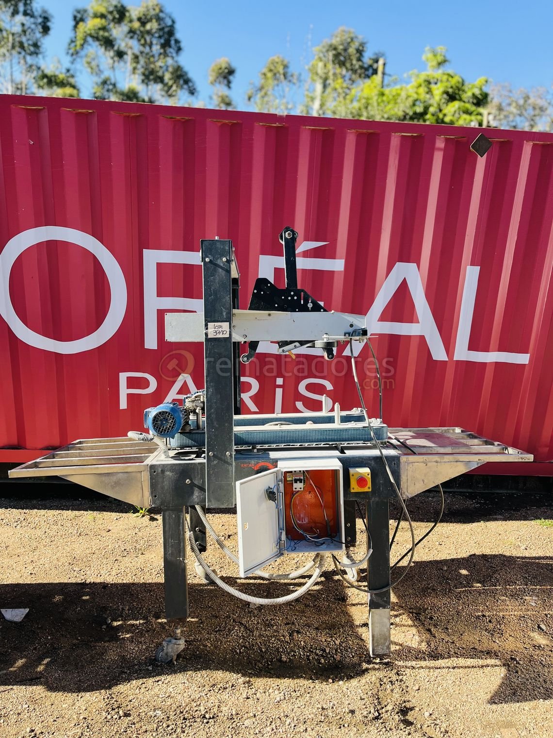 Máquina Selladora de Cajas Industrial