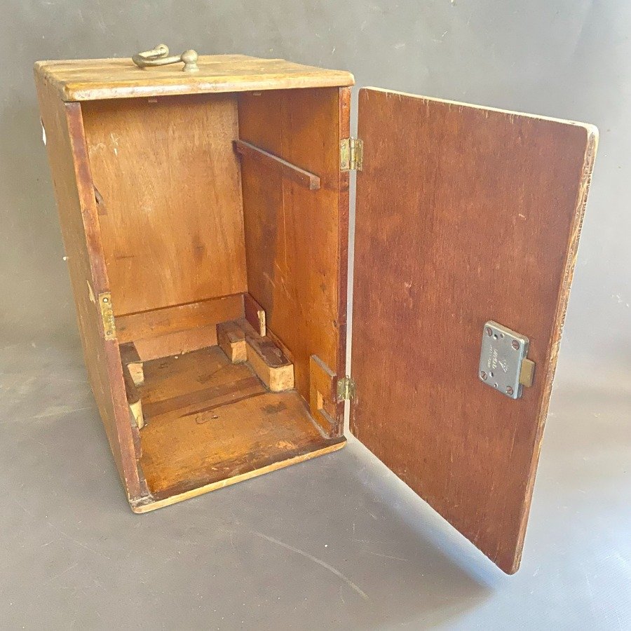 Caja de madera para microscopio - imagen 5