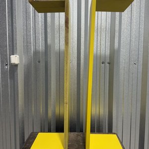 Par de Estantes Amarillos de MDF - imagen 5