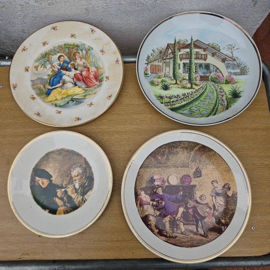 Platos Decorativos Pintados para Colgar
