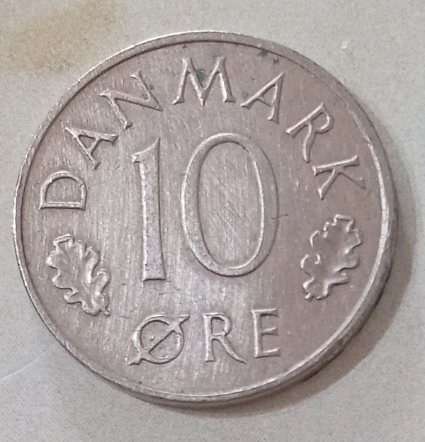 Moneda de 10 ØRE Daneses del año 1981 - Análisis y descripción - imagen 1