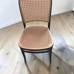 Juego de 3 Sillas de Comedor Estilo Rattan - imagen 2